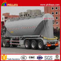 Nuevo diseño Large Volume 3 Axles Bulk Cement Tank Trailer